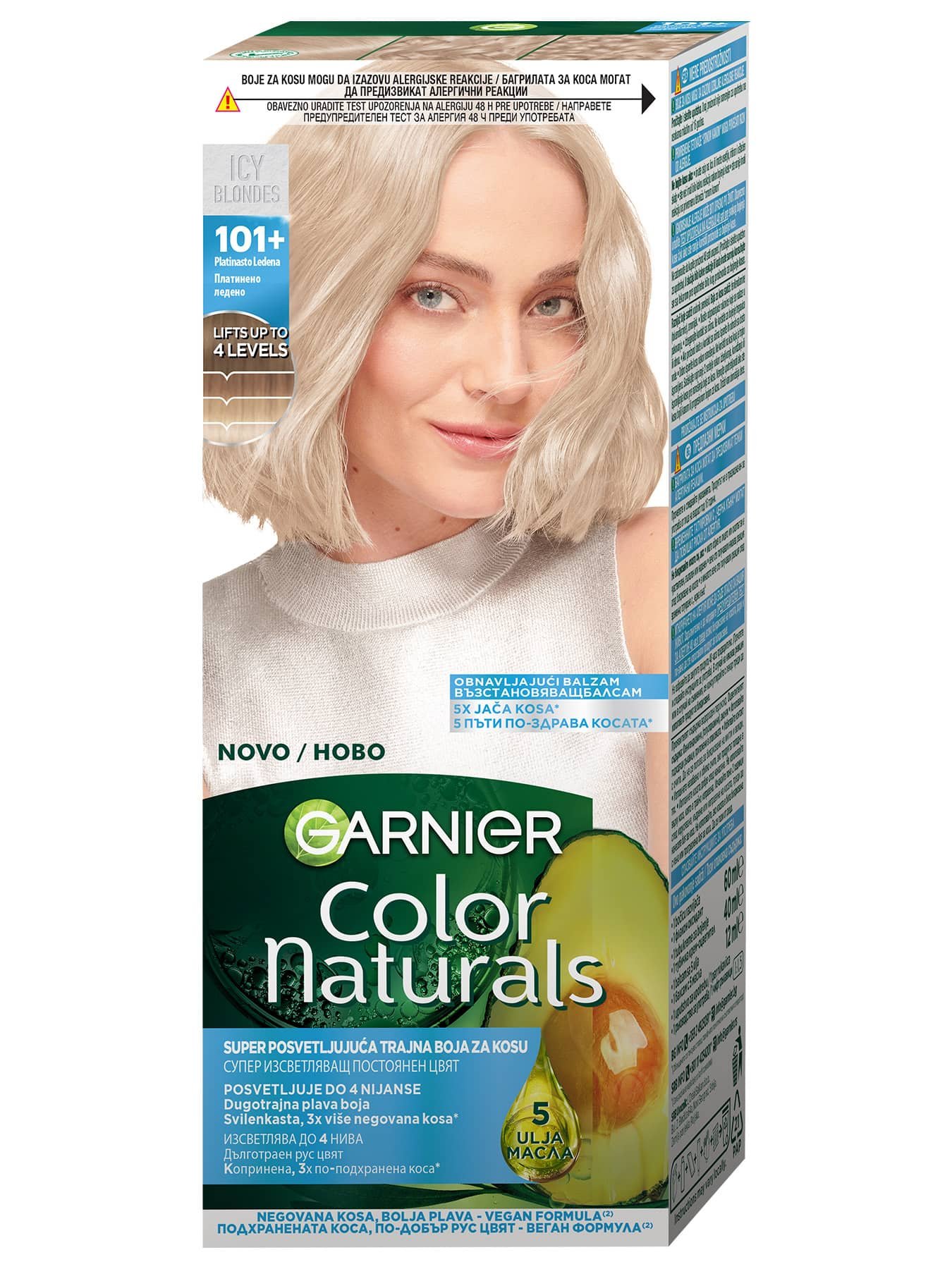 Garnier Color Naturals 101+ Platinasto Ledena